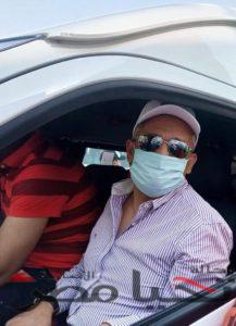 محمد قنديل رئيس شركة تاون جاس مشاركا فى مسيرة تأييد السيسي