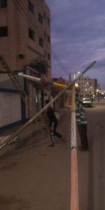 جانب من التجهيزات فى مدينة أبو غالب